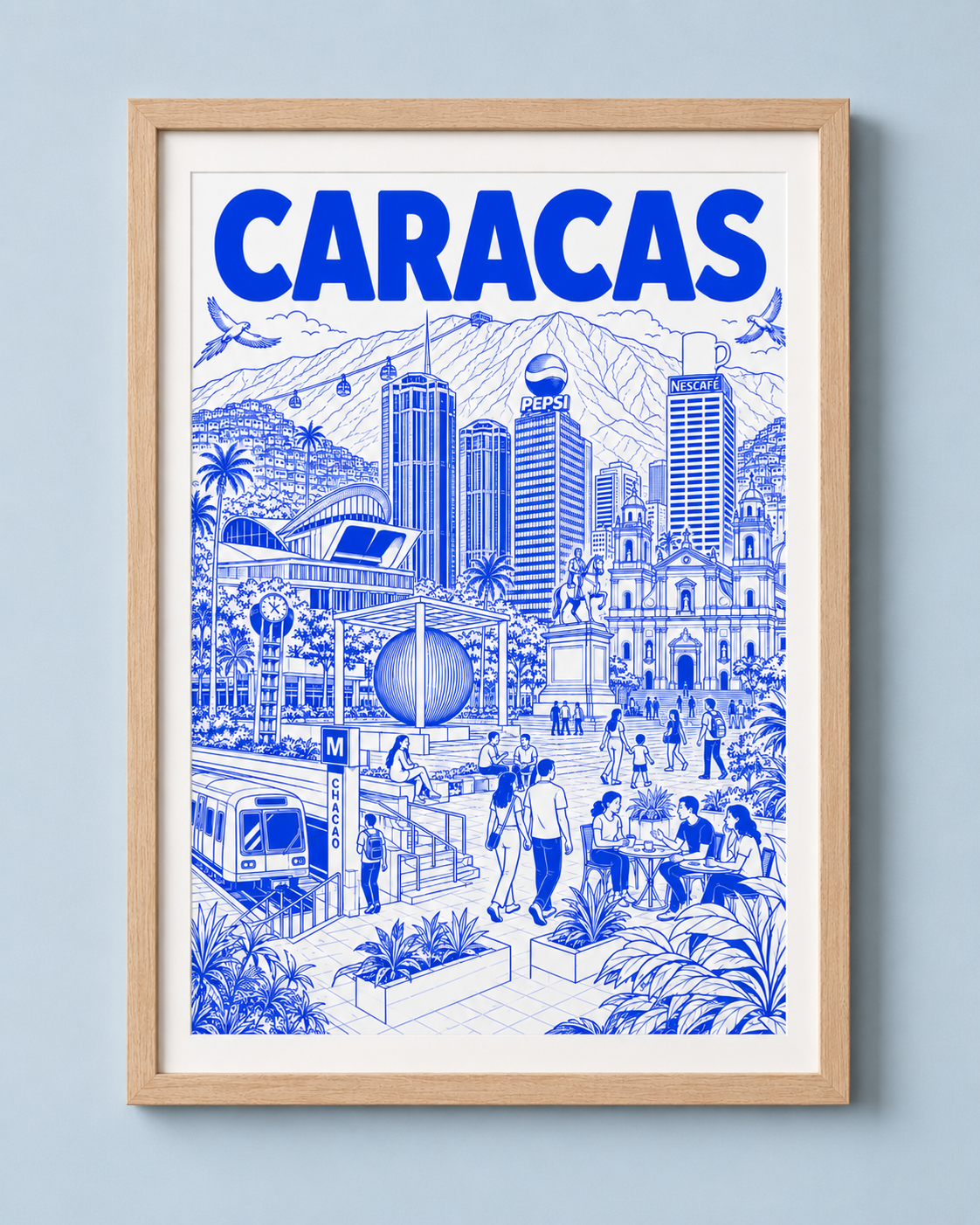 Cuadro Impreso Caracas