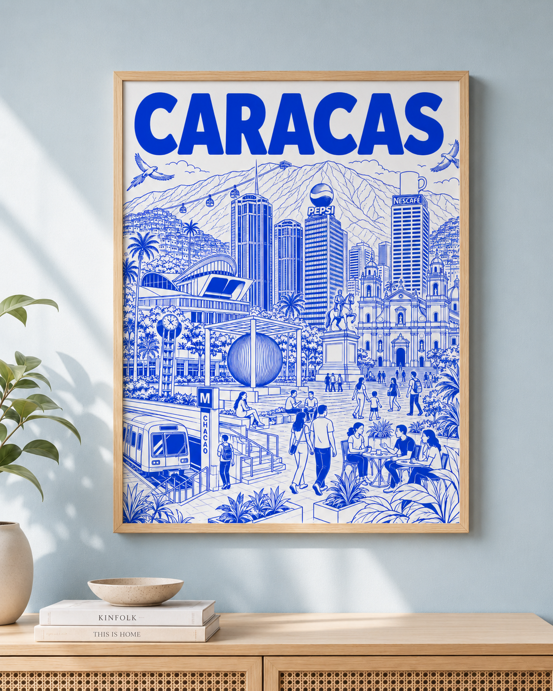 Cuadro Impreso Caracas