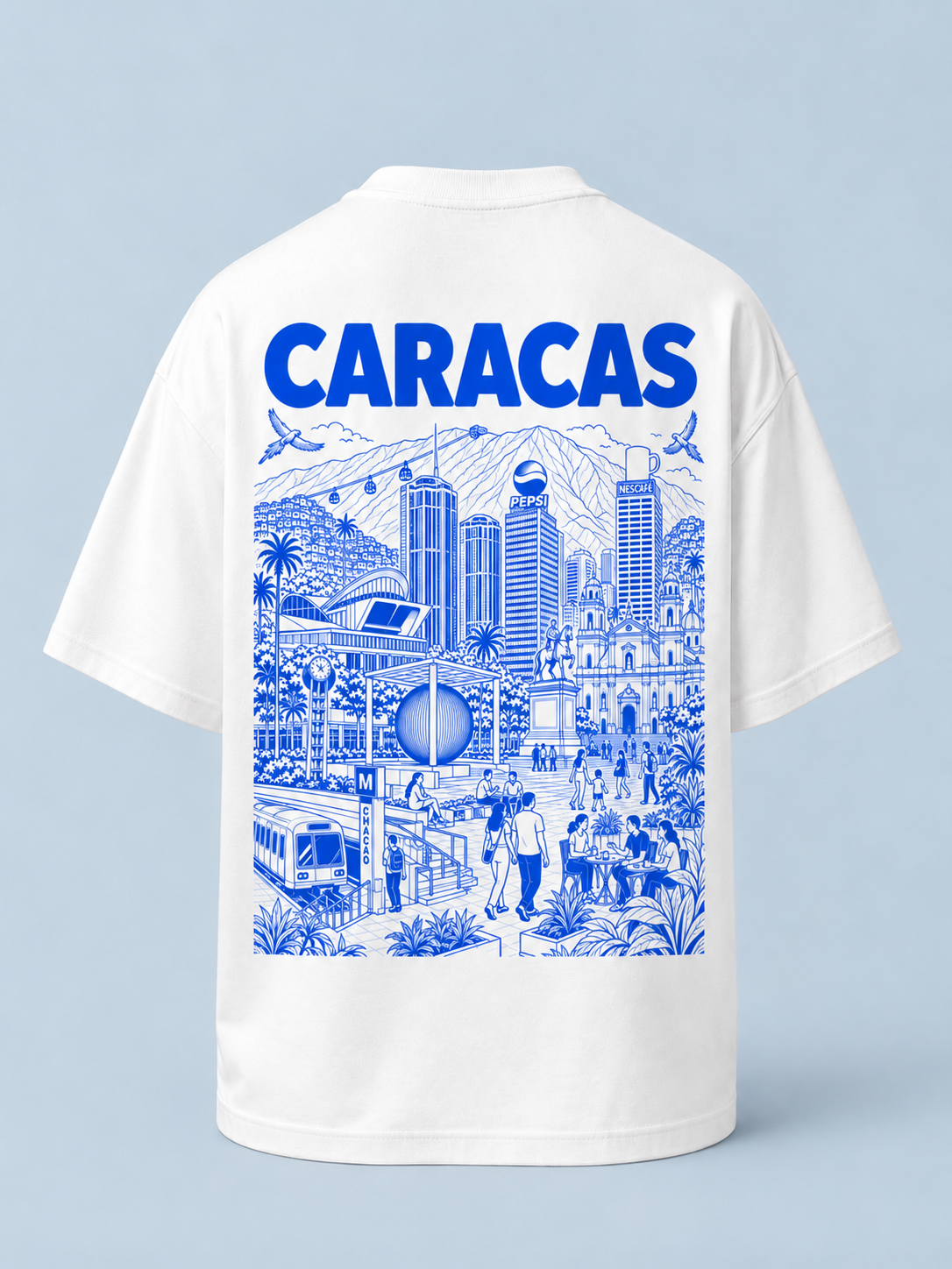 Franela Oversize Caracas Unisex