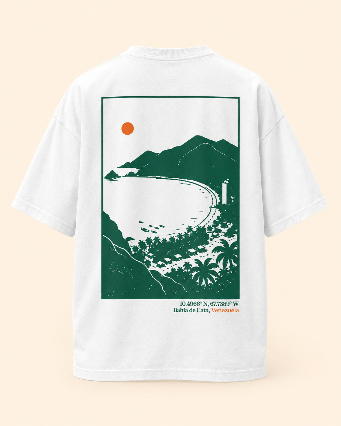 Franela Oversize Bahía de Cata Unisex