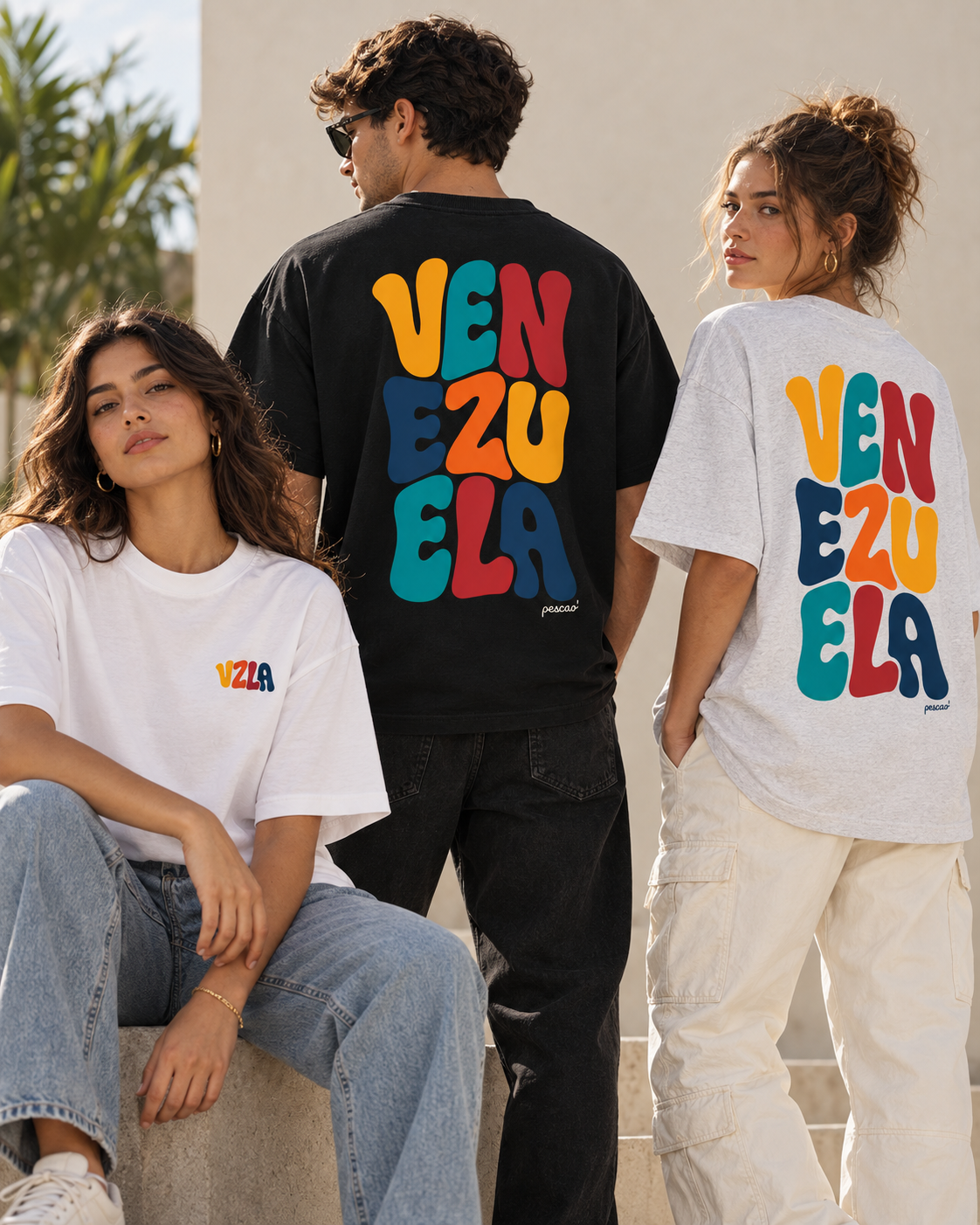 Franela Oversize Venezuela Unisex